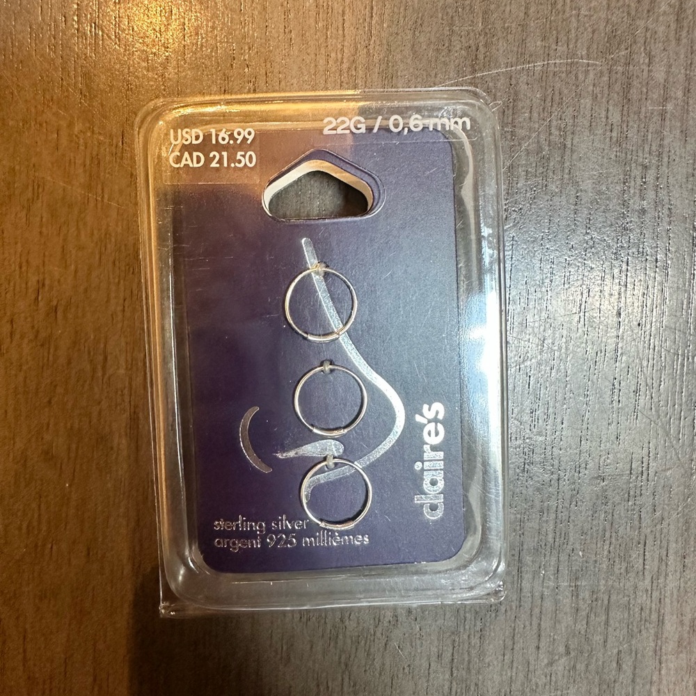 NOSERINGS. UNOPENED